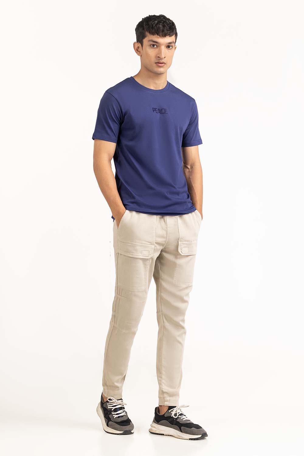 Navy Graphic Tees TS-CNSJ23-098