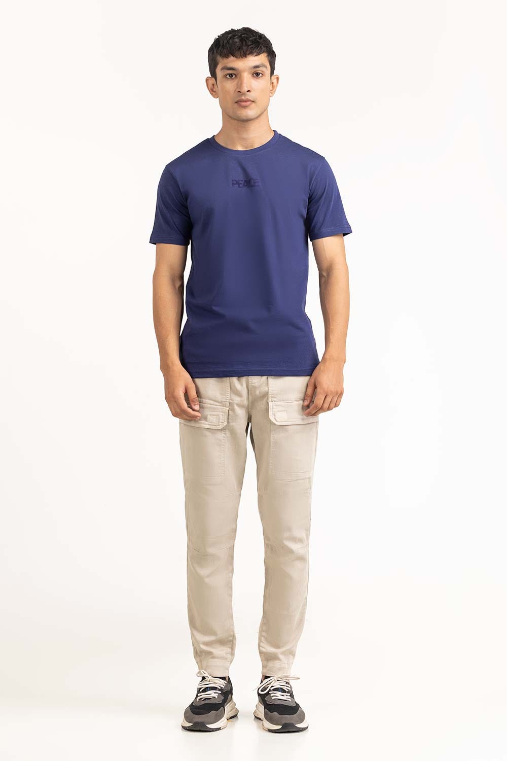 Navy Graphic Tees TS-CNSJ23-098