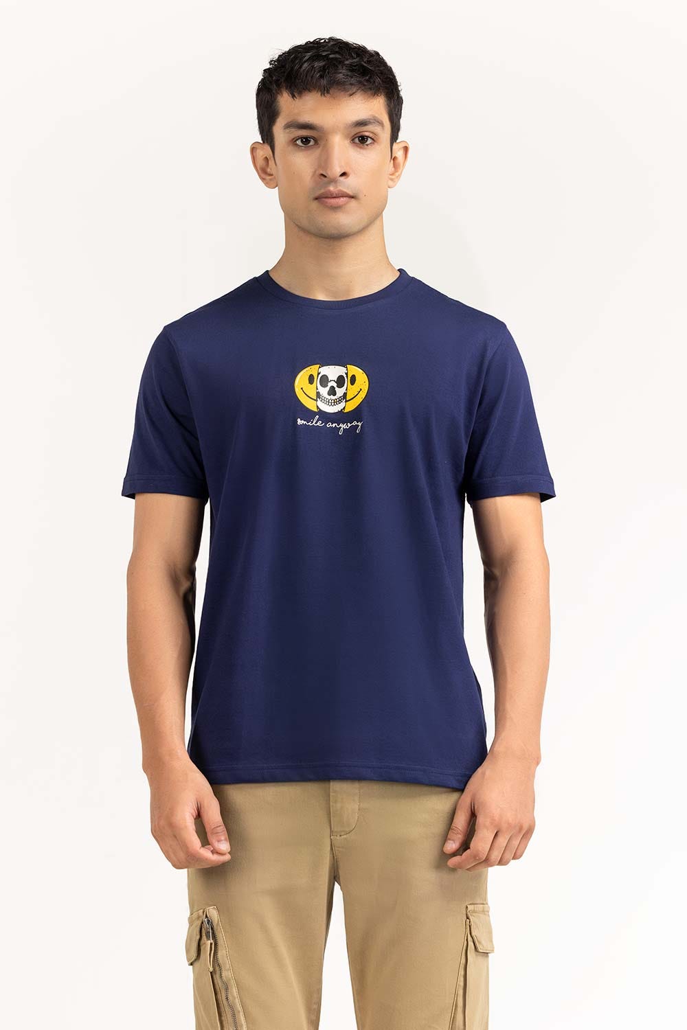 Navy Graphic Tees TS-CNSJ23-115