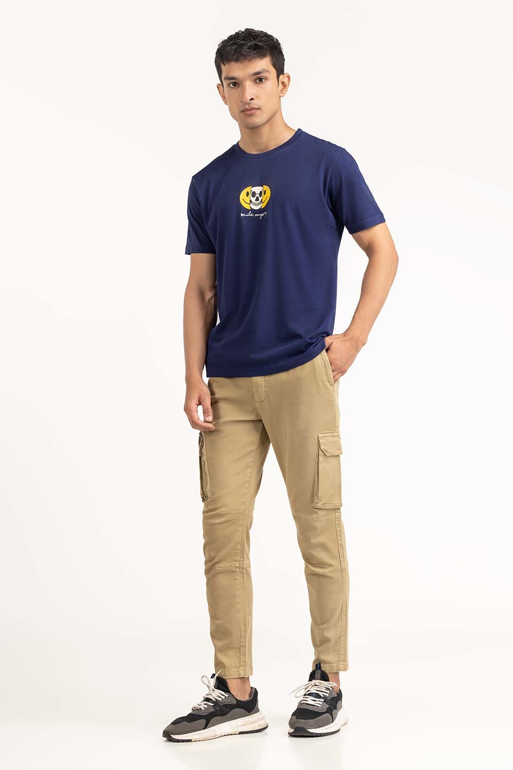 Navy Graphic Tees TS-CNSJ23-115