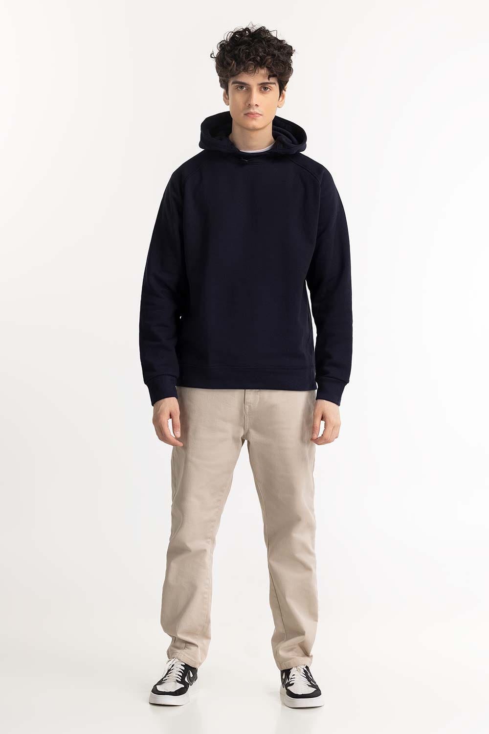 Navy Hoodie 224-112-007 A