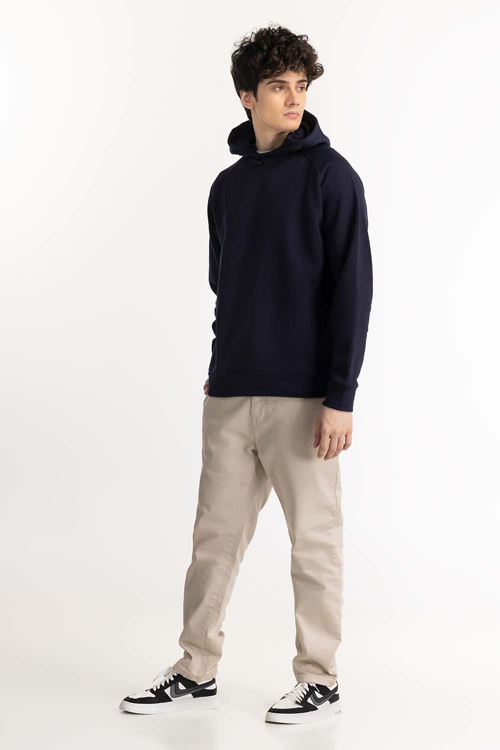 Navy Hoodie 224-112-007 A