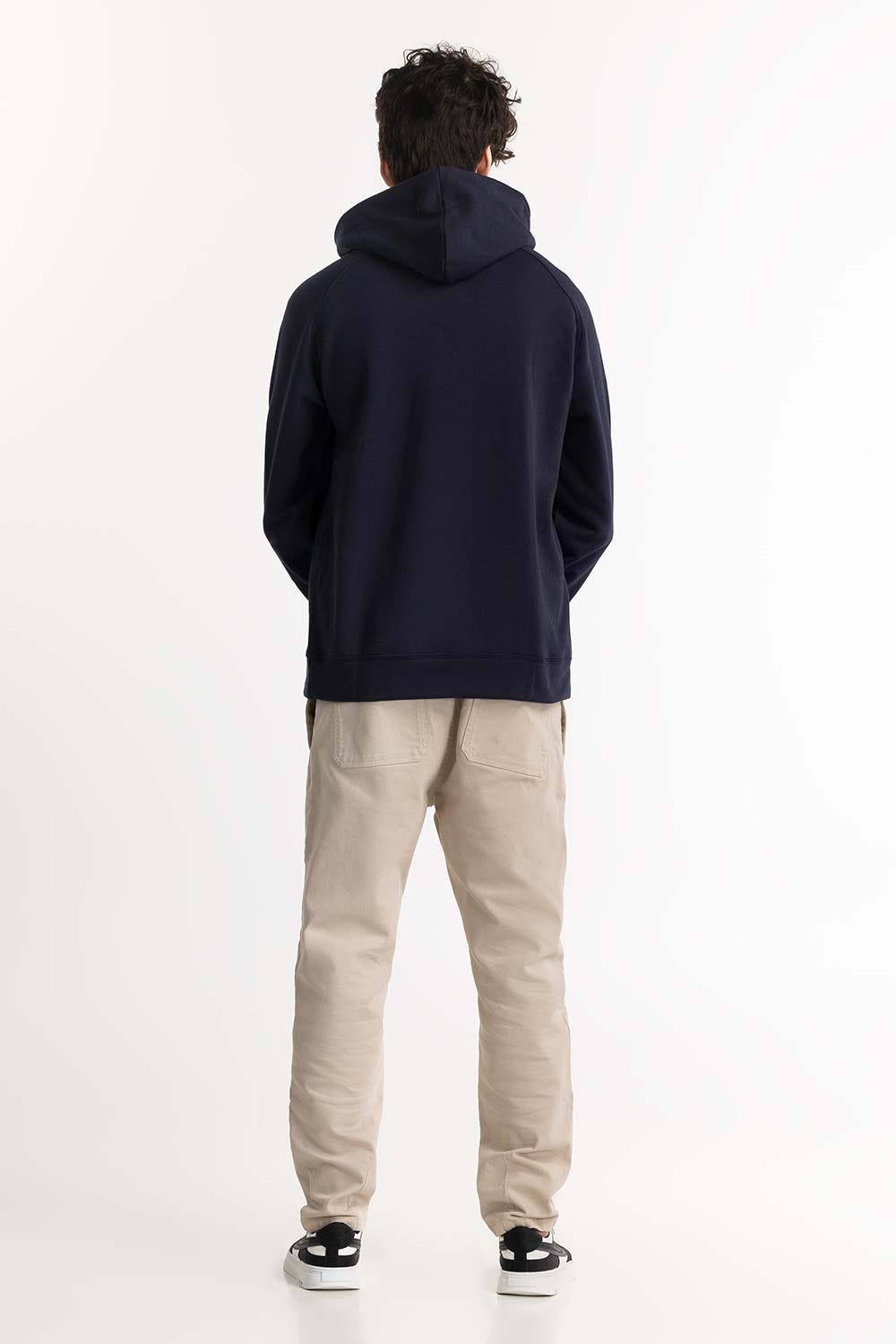 Navy Hoodie 224-112-007 A