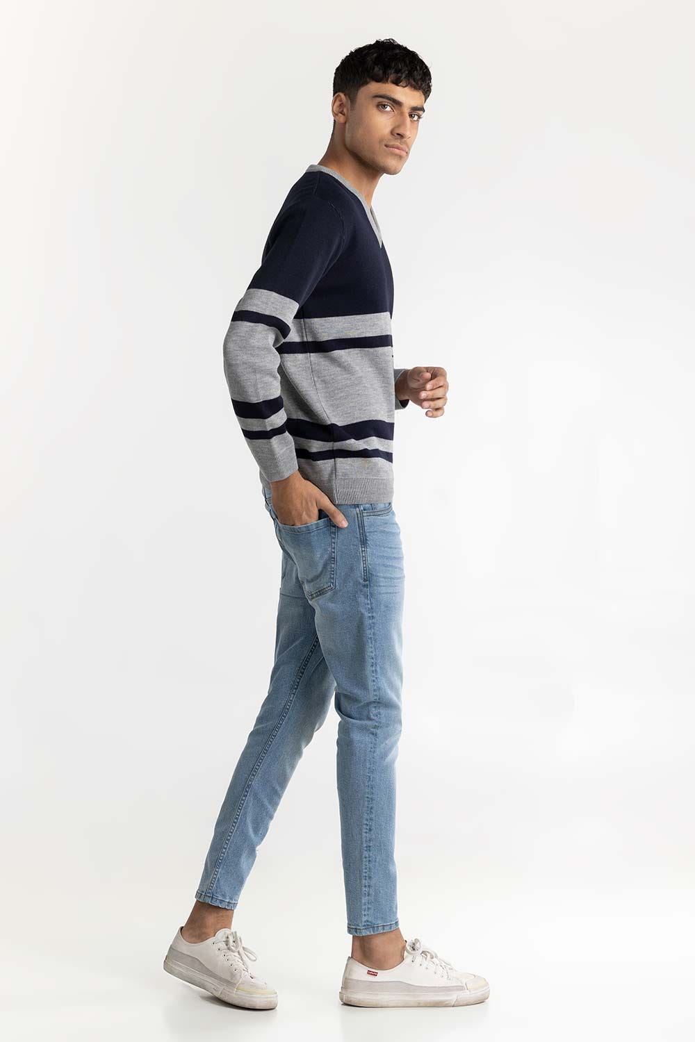 V-Neck Sweater 224-111-007