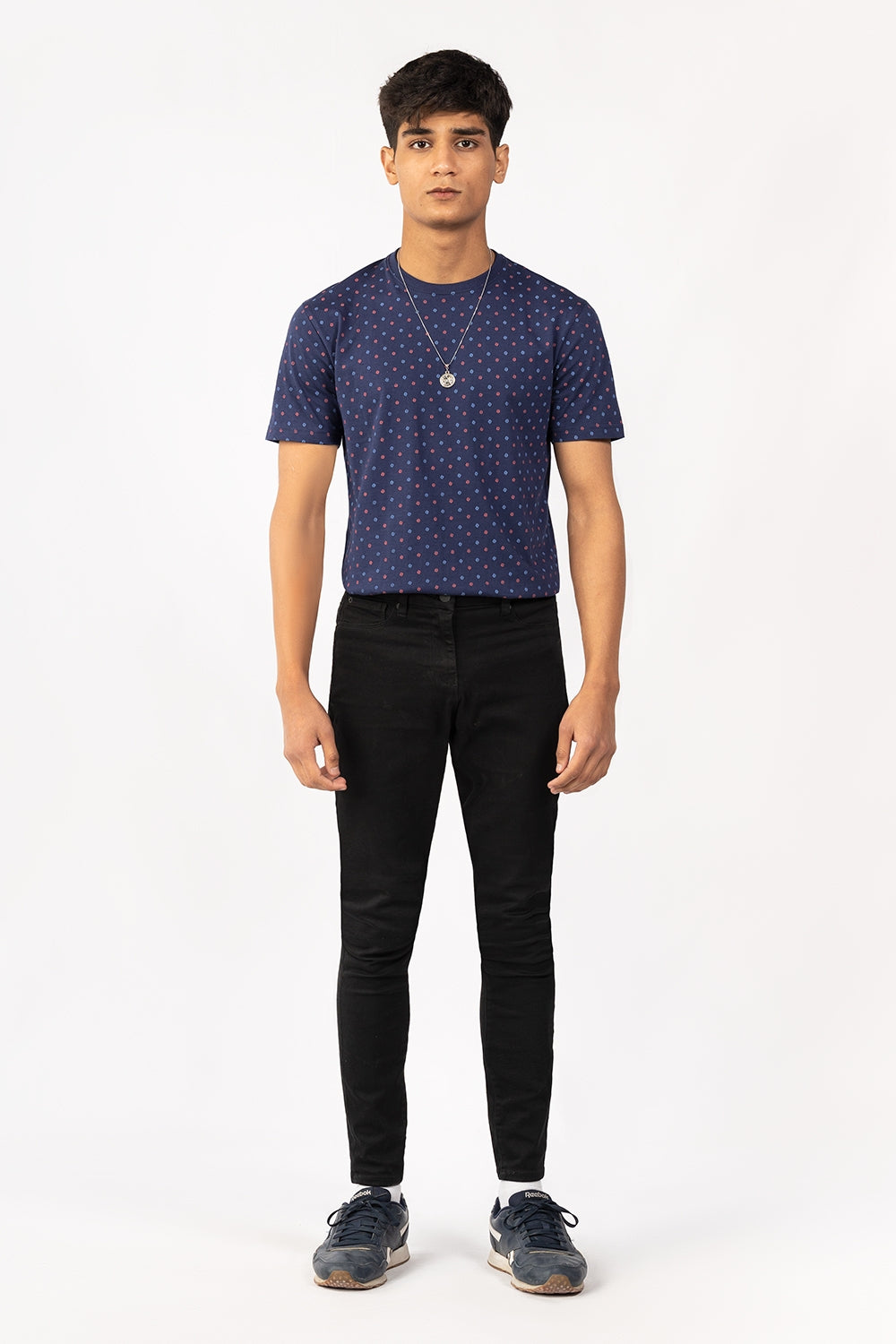 Navy Printed T-Shirt JCN-PRINT-07-01