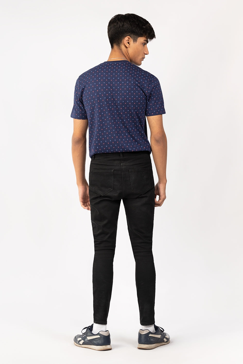 Navy Printed T-Shirt JCN-PRINT-07-01