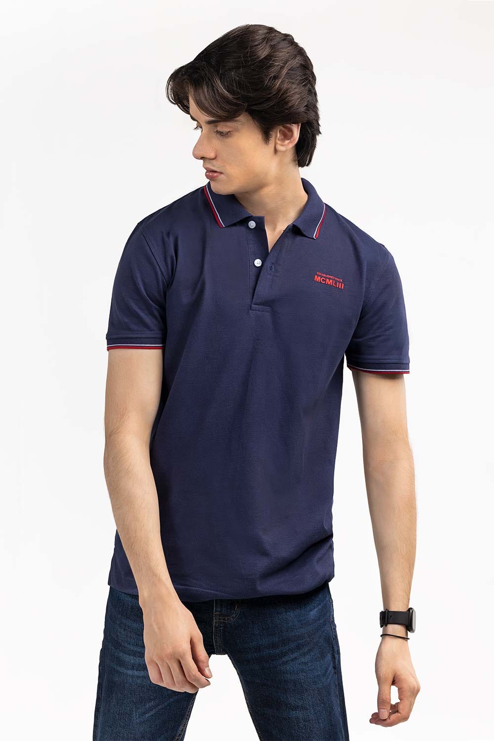 Navy  Sport Polo SJP-SP-12