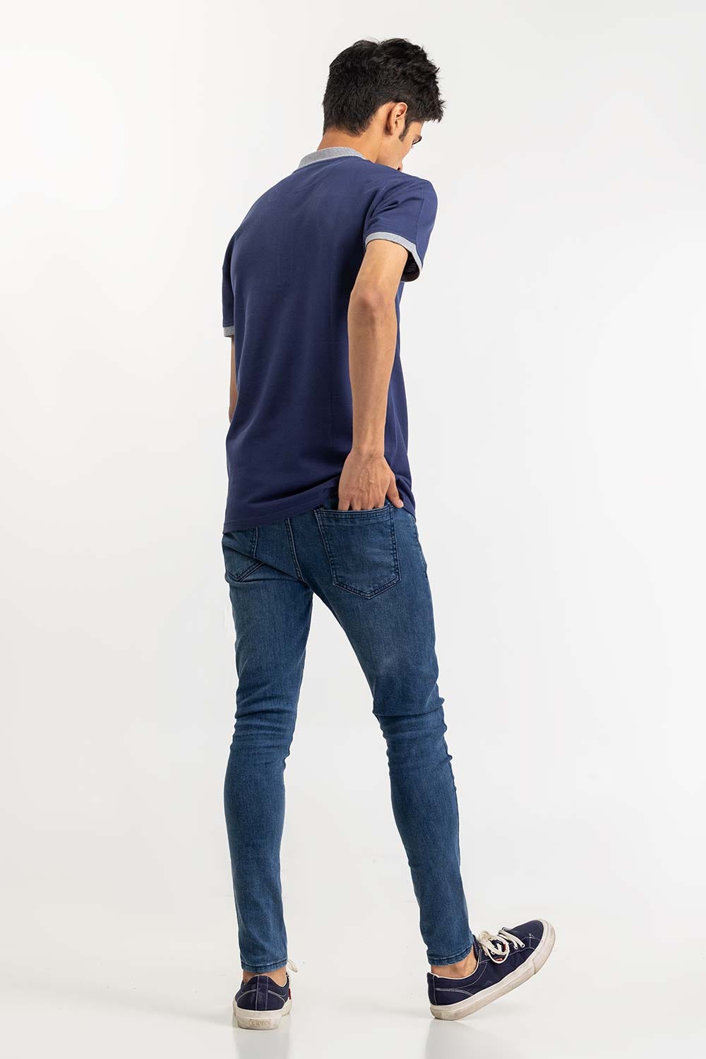 Navy Sports Polo PKP-SP-139