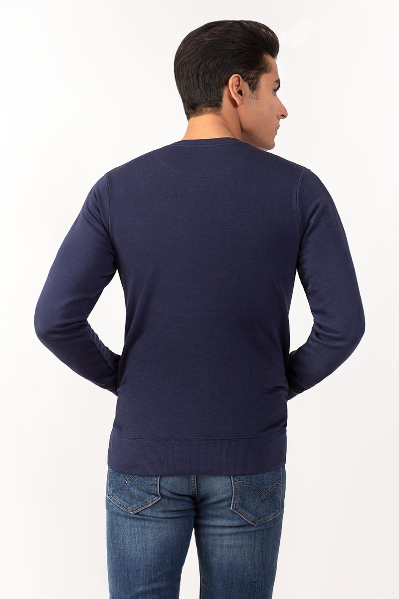 Navy Sweatshirt JKT-MSS-15-04