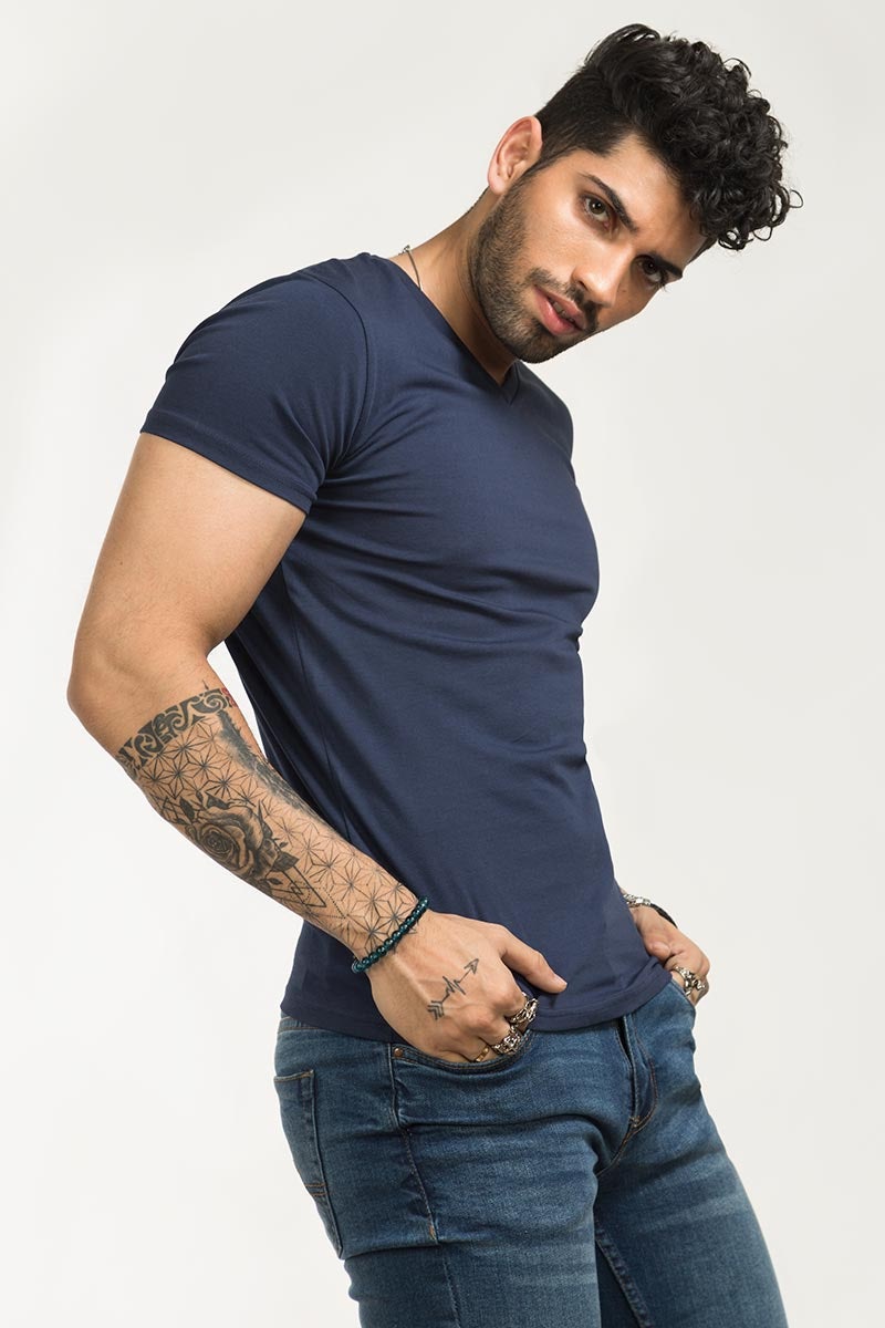 Navy Tee JVN-SIG-D25