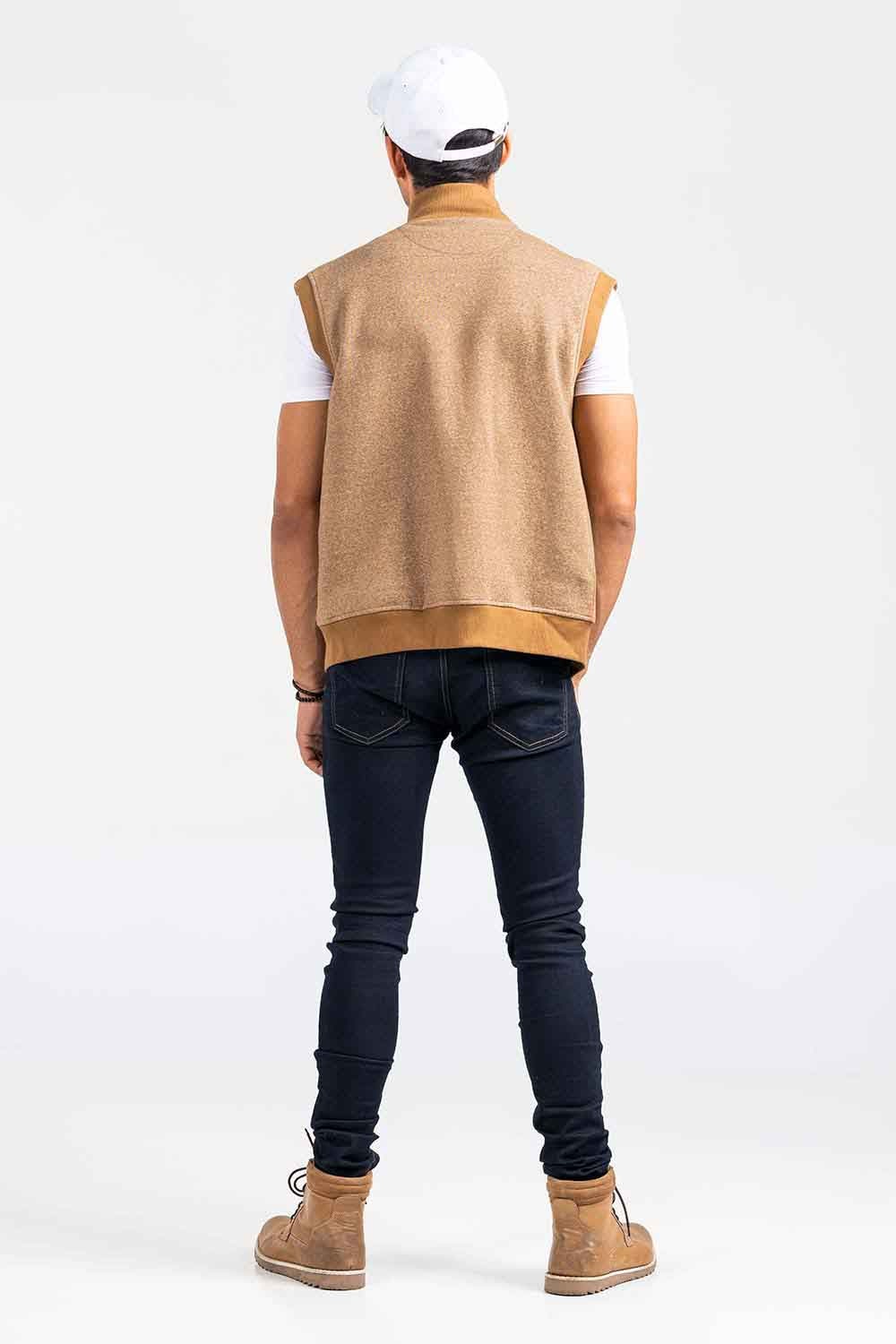 Oatmeal Fashion Jacket JKT-MNV-D25-02