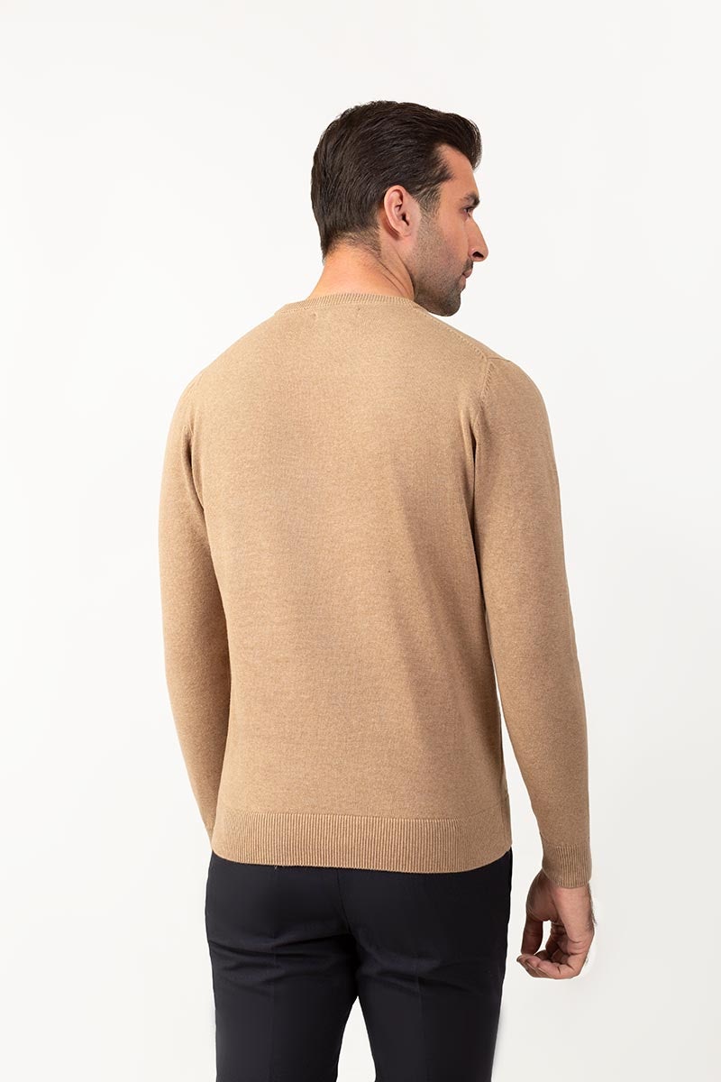 Oatmeal Fashion Sweater FS-SWT-D31-01