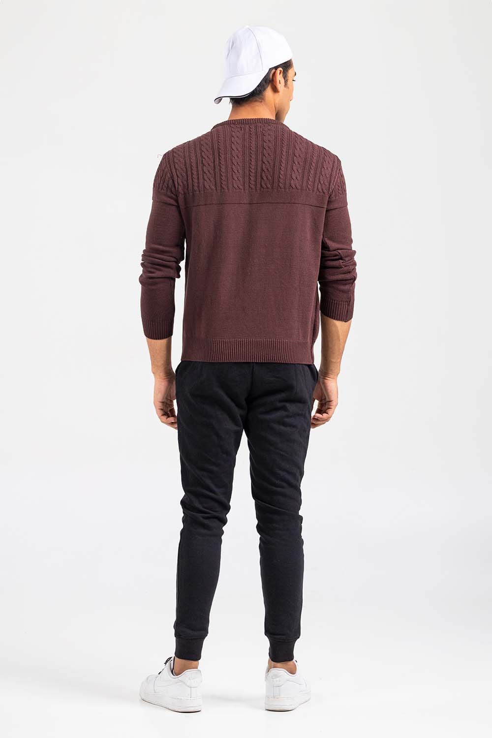 Oatmeal Fashion Sweater FS-SWT-FD-356-01