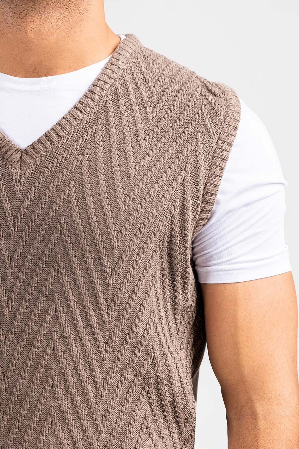 Oatmeal Fashion Sweater SL-SWT-FD-31-01