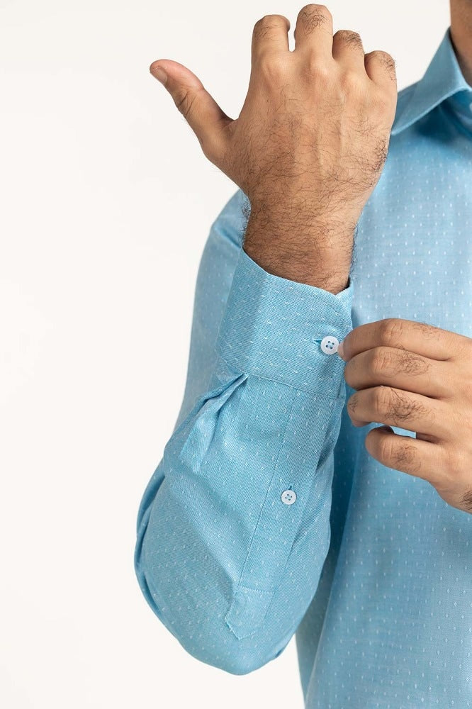 Ocean Yarn Dyed Formal Shirt MN-FS-YD24-050