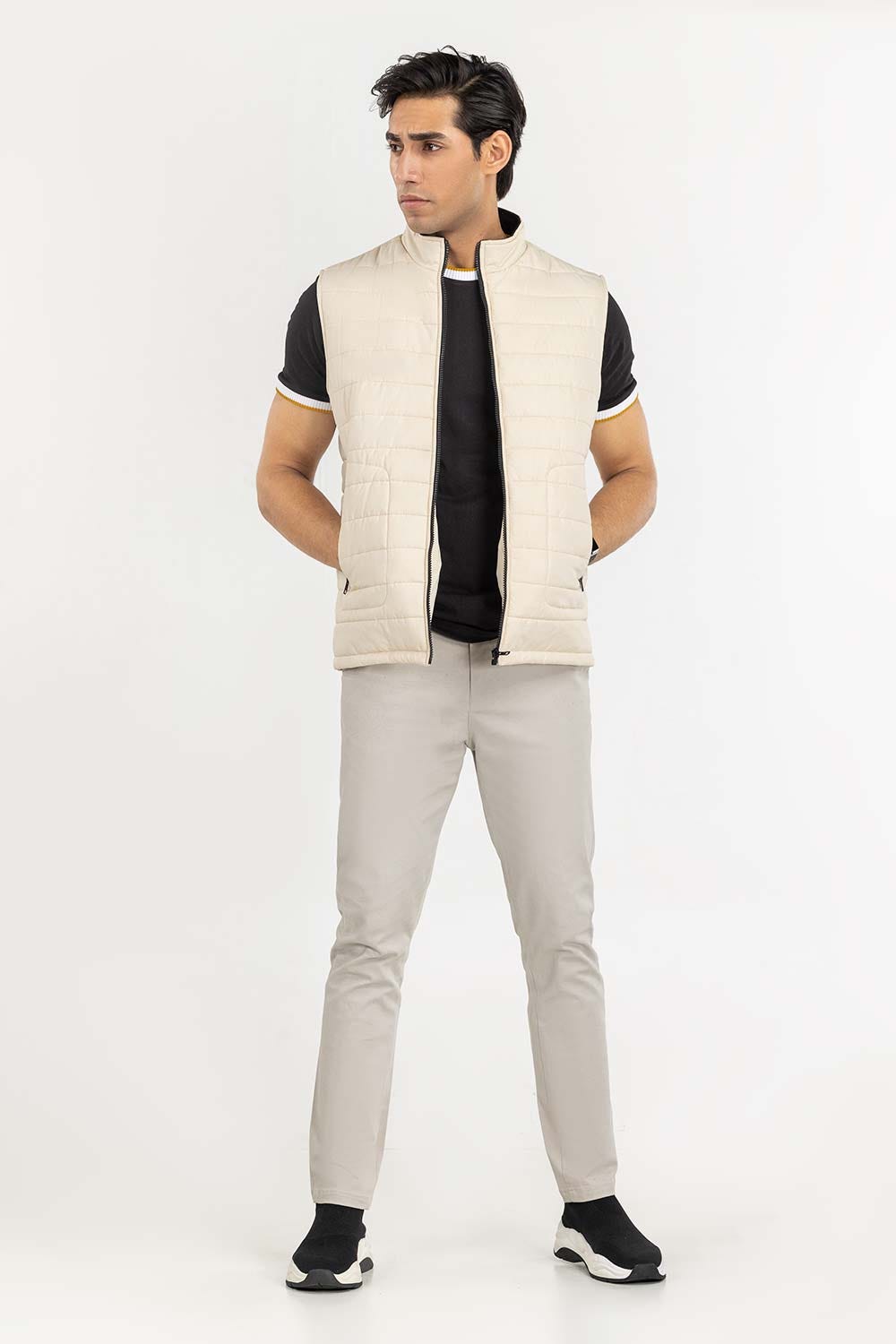 Off-White Quilted Gilet JKT-WVST22-019