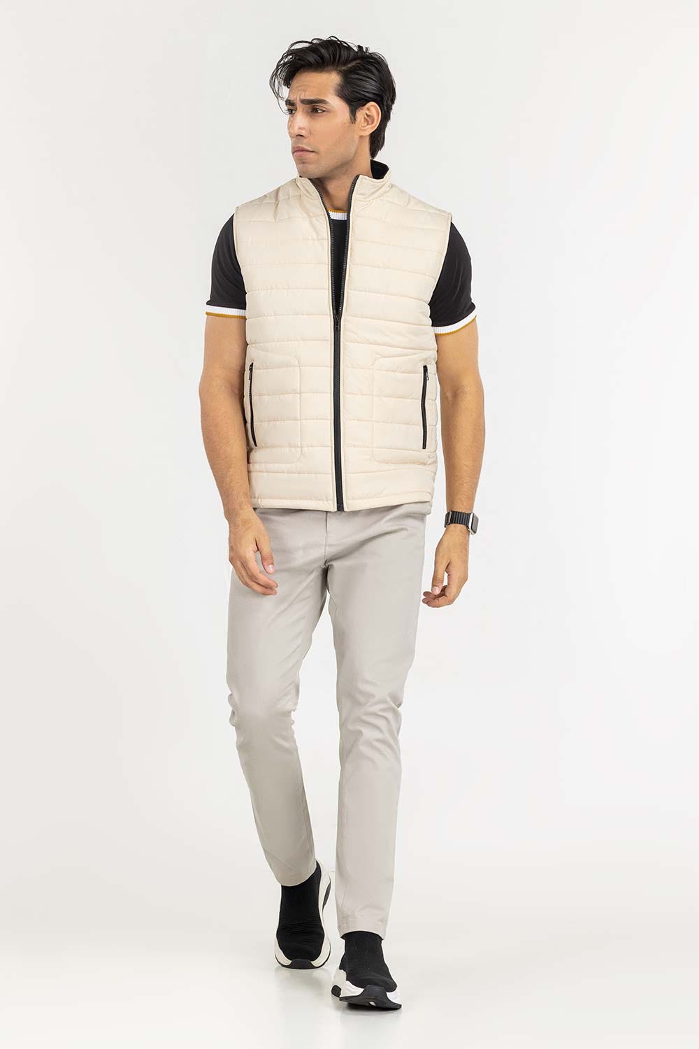 Off-White Quilted Gilet JKT-WVST22-019