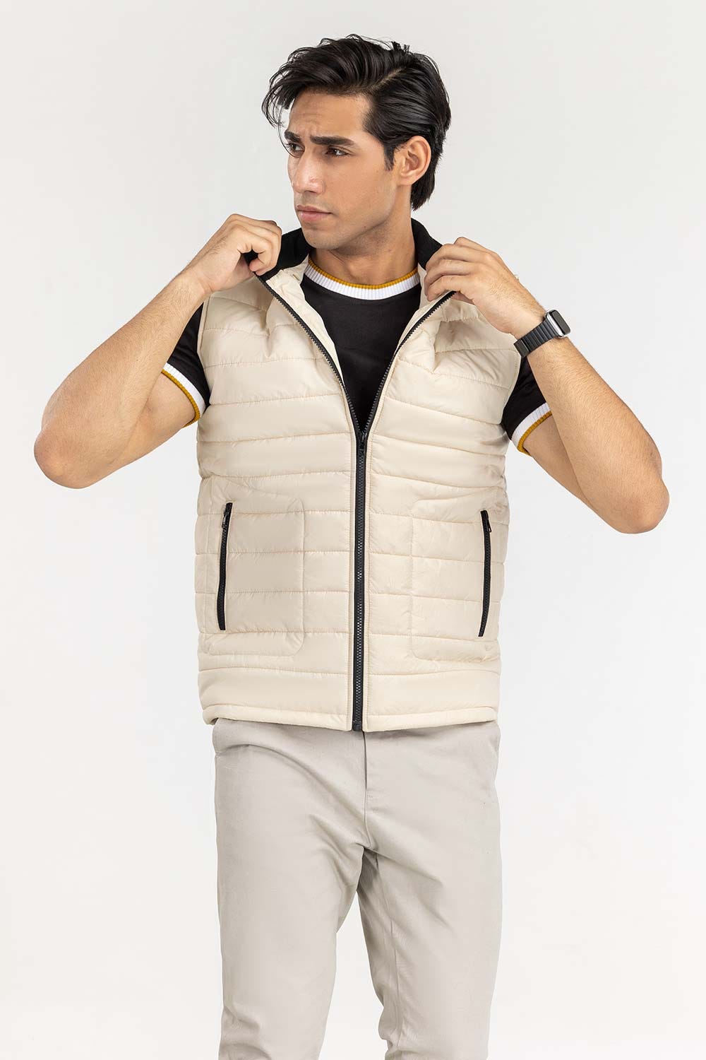 Off-White Quilted Gilet JKT-WVST22-019