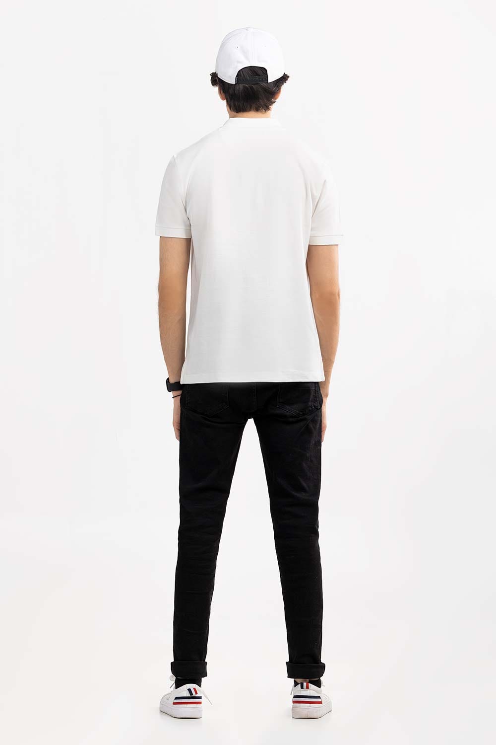 Off White Basic Signature Polo PKP-SB-122