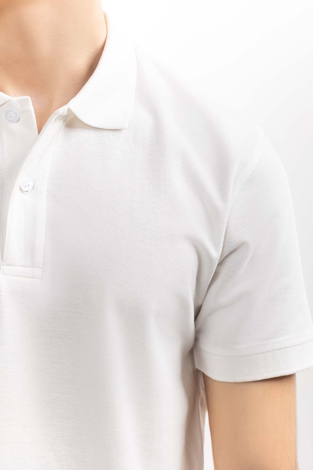 Off White Basic Signature Polo PKP-SB-122