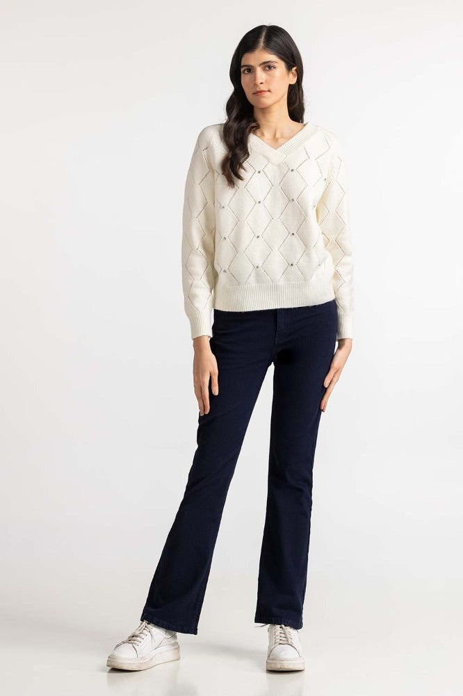 Off White Basic Sweater WM-SWT-WS23-008