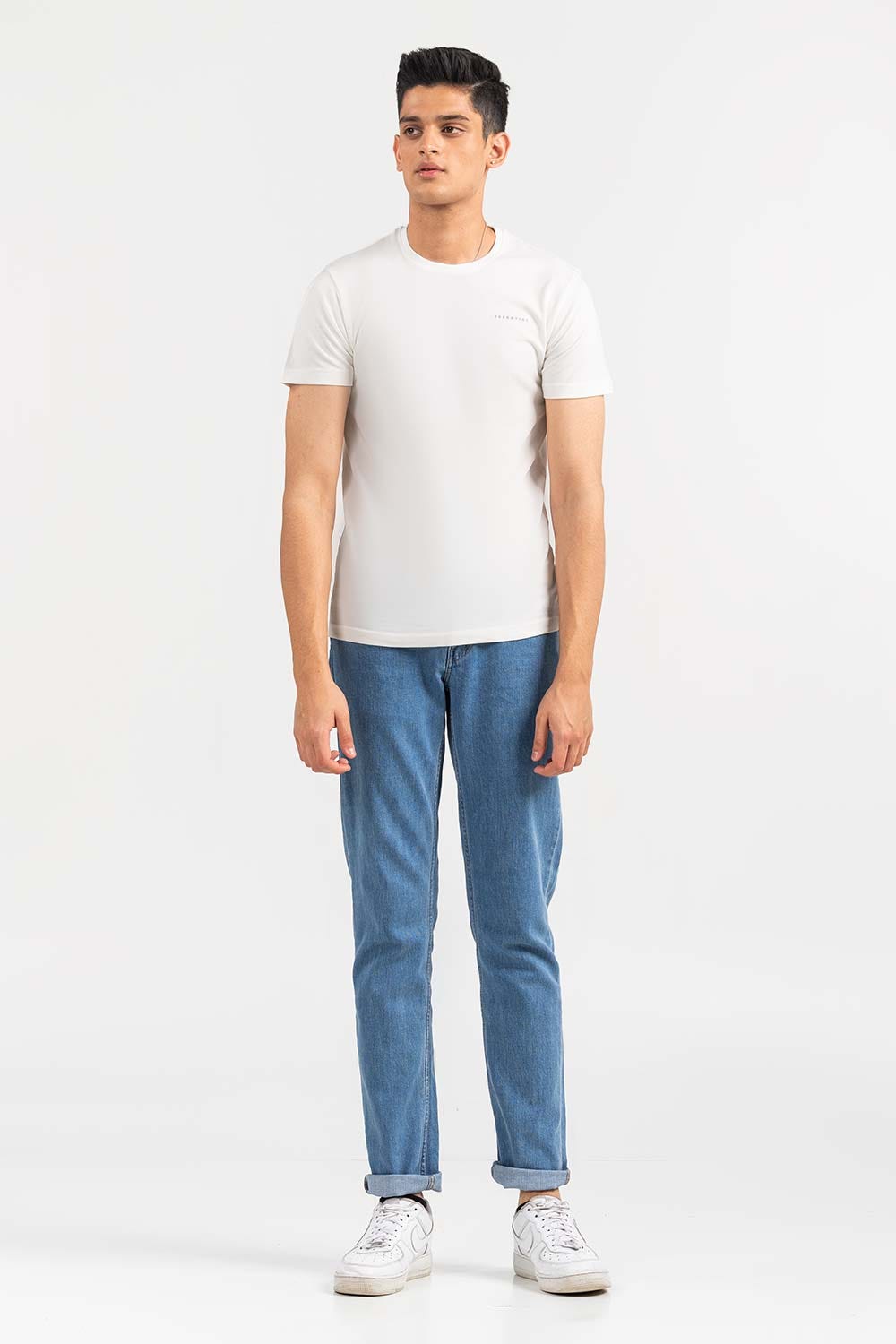 Off White Basic T-Shirt PK-CN-SIG-D13