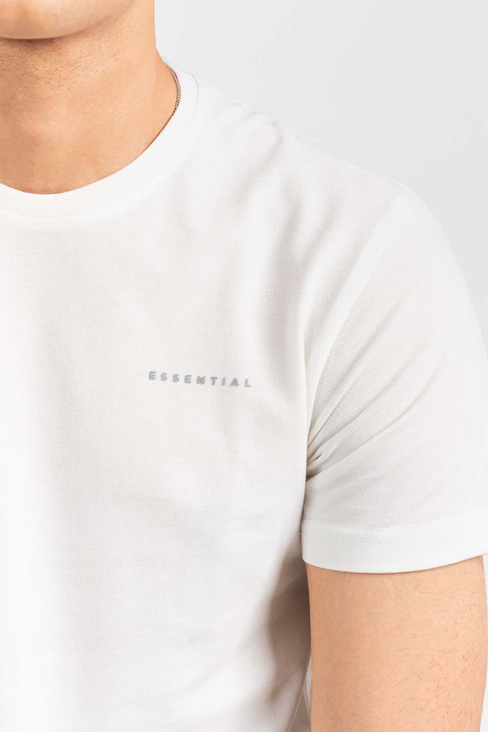 Off White Basic T-Shirt PK-CN-SIG-D13
