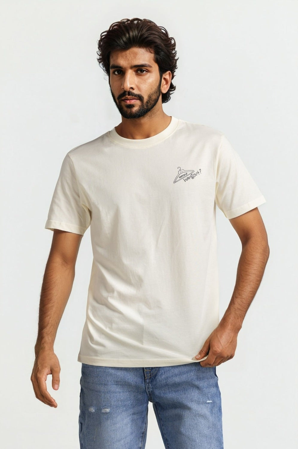 Off White Graphic Tee TS-CNSJ24-238