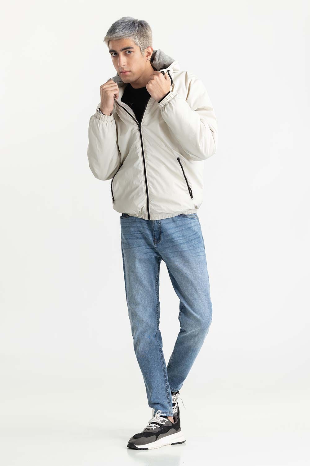 Off White Hooded Jacket 224-110-049