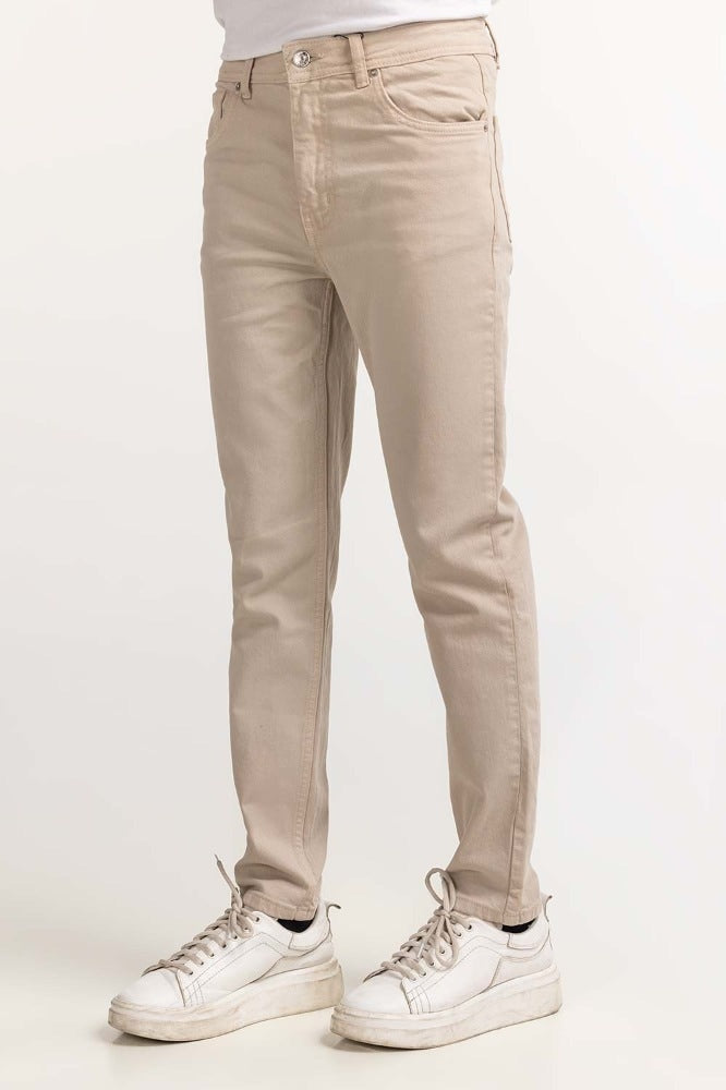 Off White Non Denim Basic Trouser MN-JNS- DN23-017 A