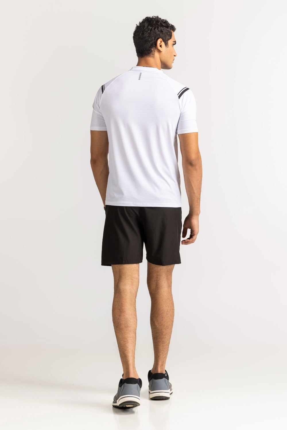 Off White Textured Tee AW-TS24-010