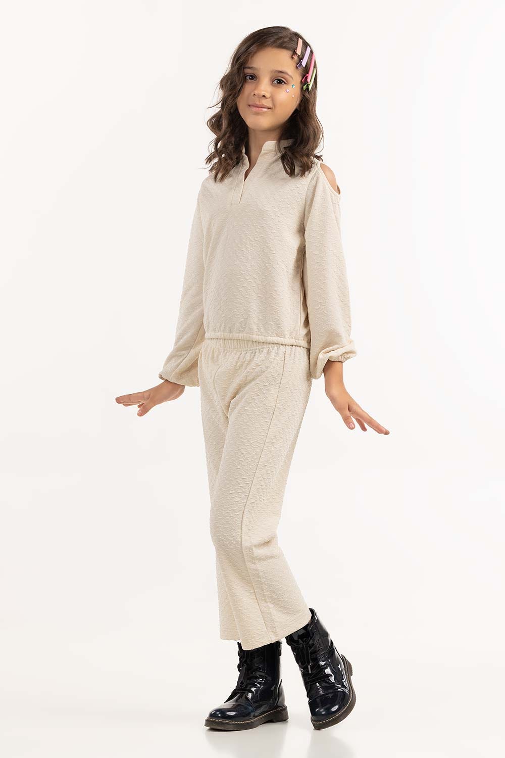 Girls Off-White Top 224-413-037 T
