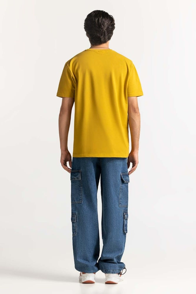 Olive Oil Basic Pique Tee MN-TS-BS-WS23-520