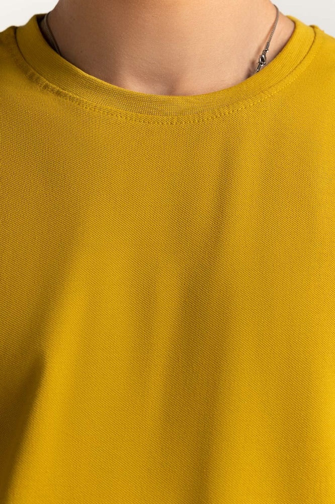 Olive Oil Basic Pique Tee MN-TS-BS-WS23-520