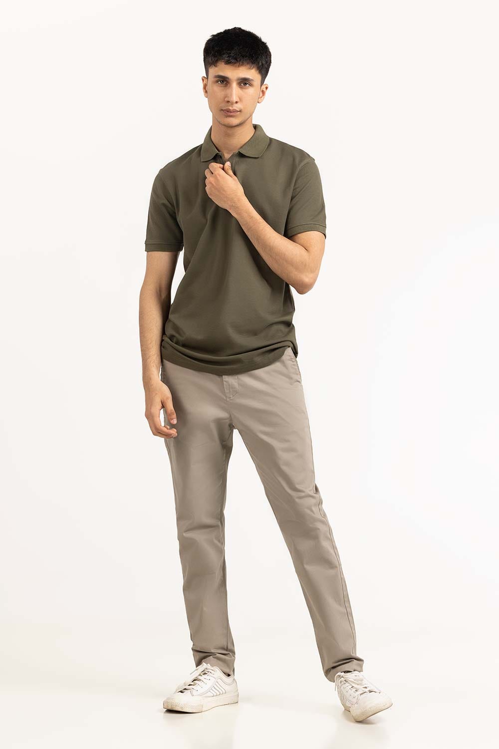 Olive Basic Polo PS-SIGPK23-226