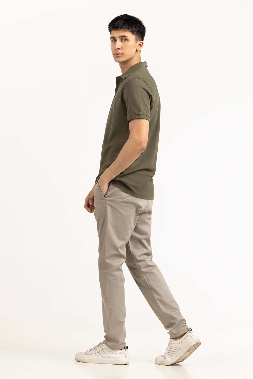 Olive Basic Polo PS-SIGPK23-226