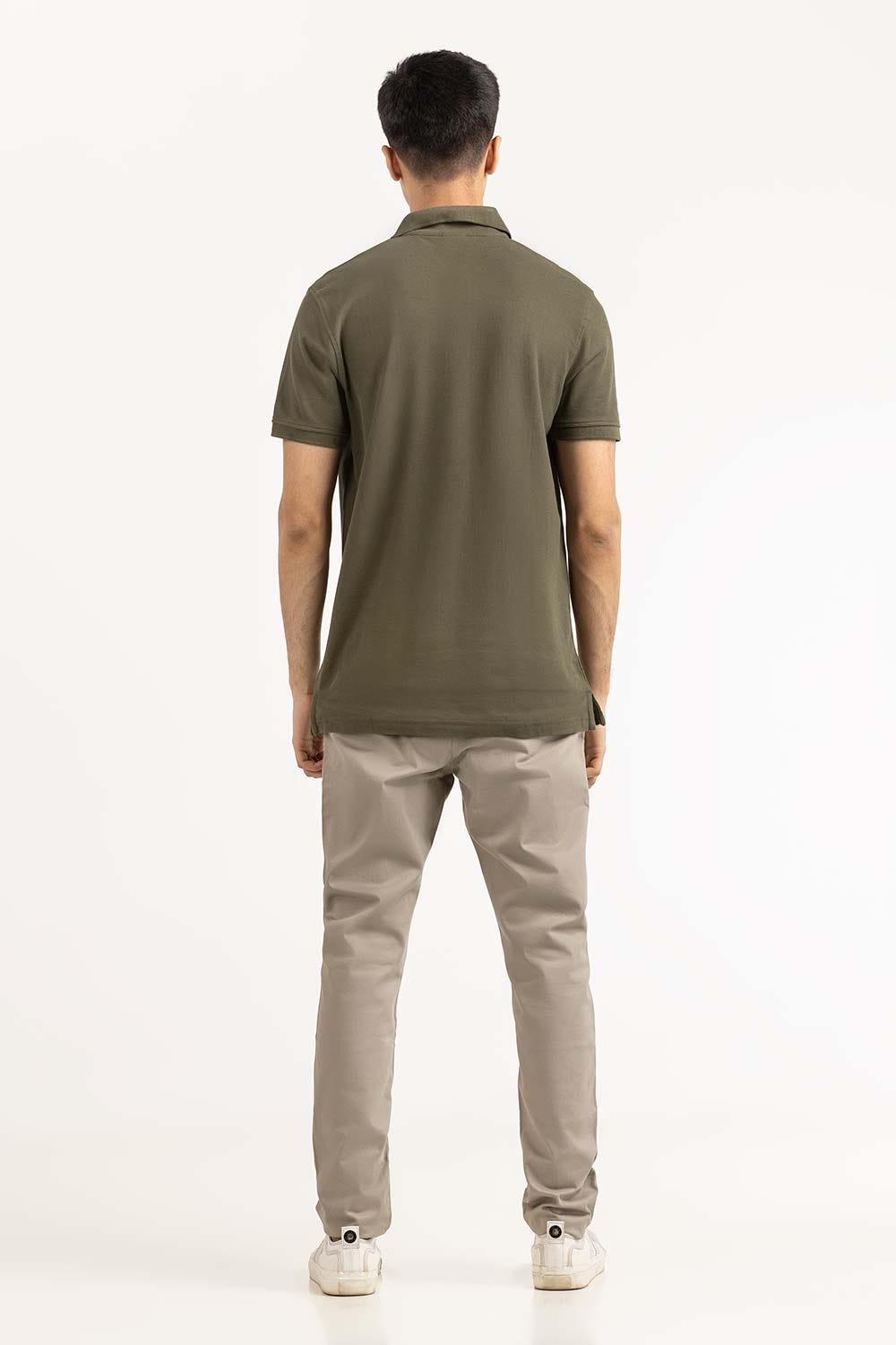 Olive Basic Polo PS-SIGPK23-226