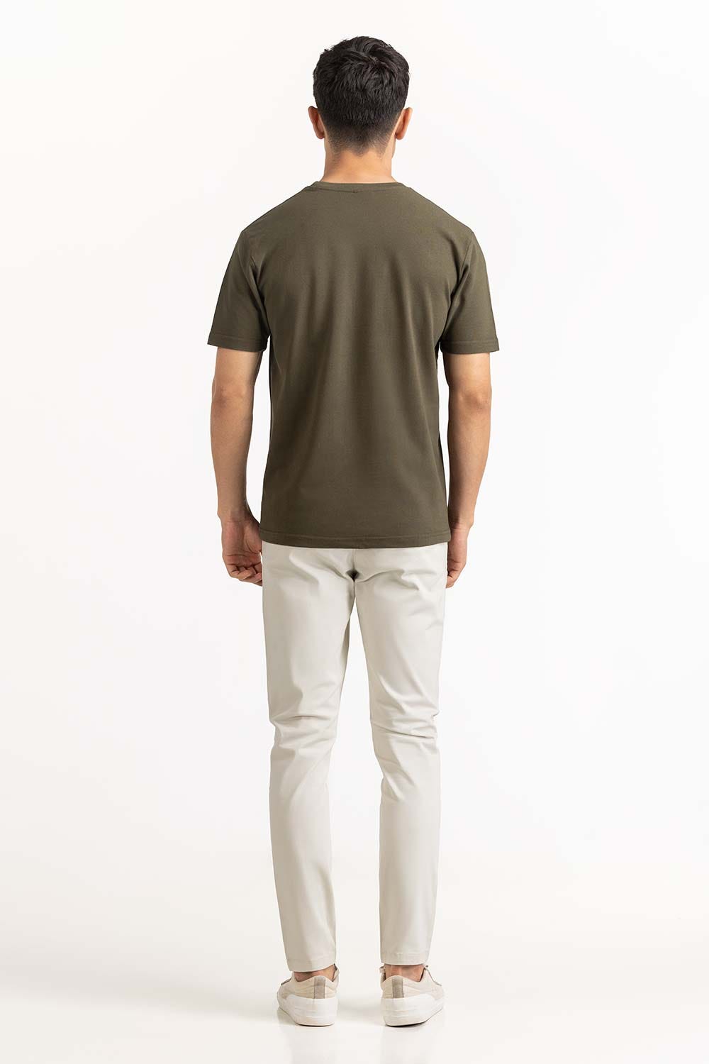 Olive Basic Tee TS-CNPK23-058