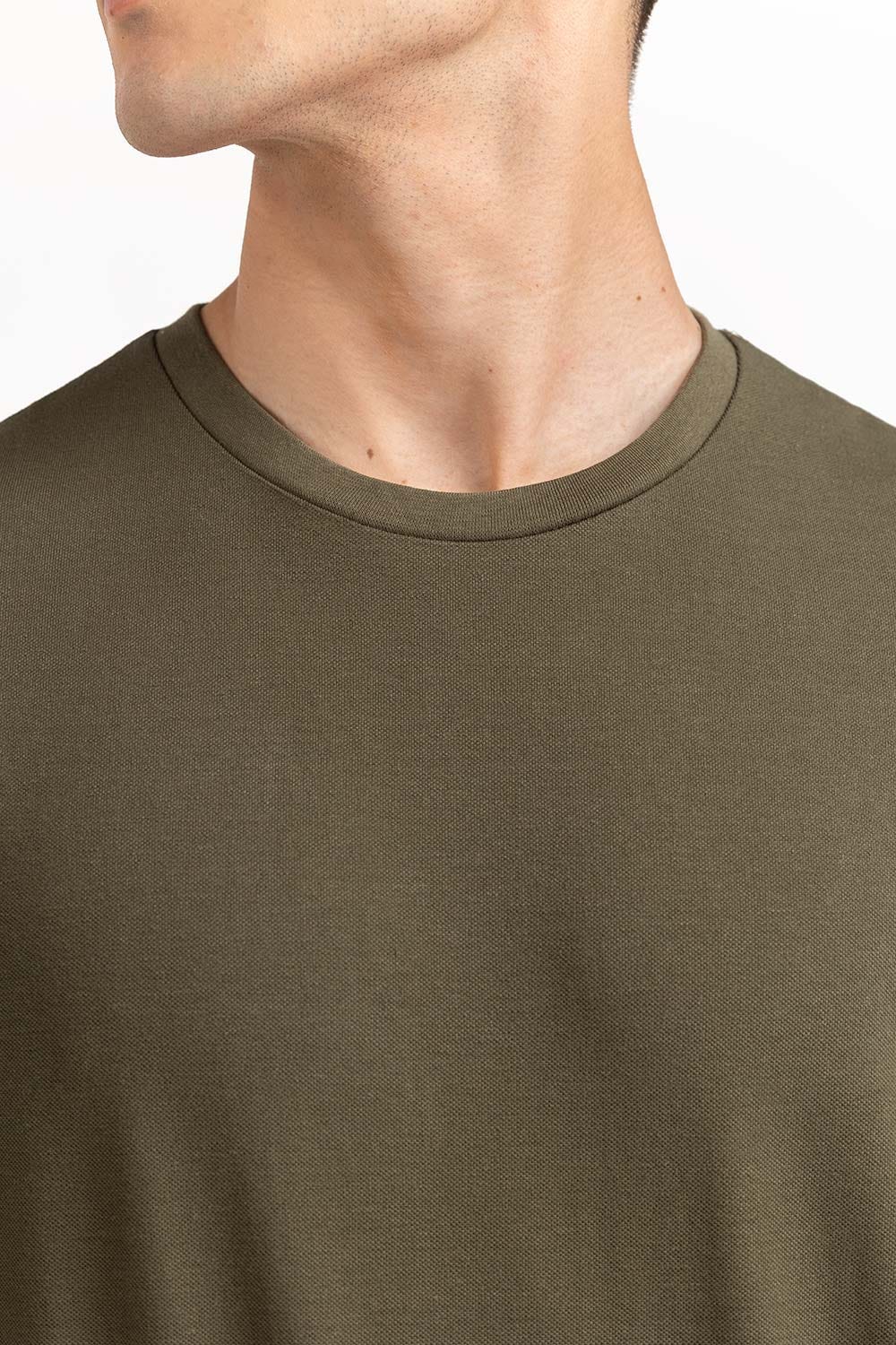 Olive Basic Tee TS-CNPK23-058