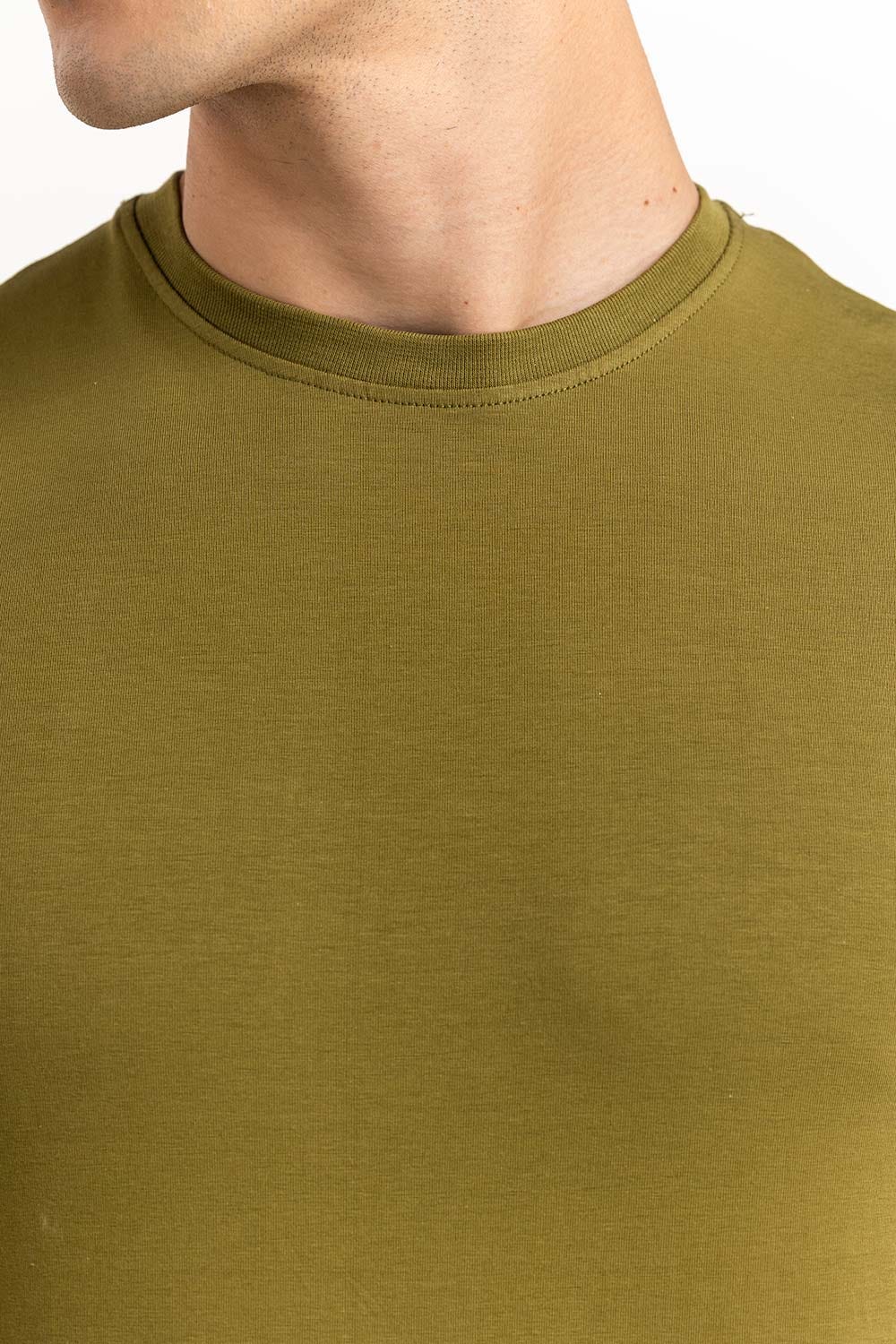 Olive Basic Tee TS-CNSJ23-200