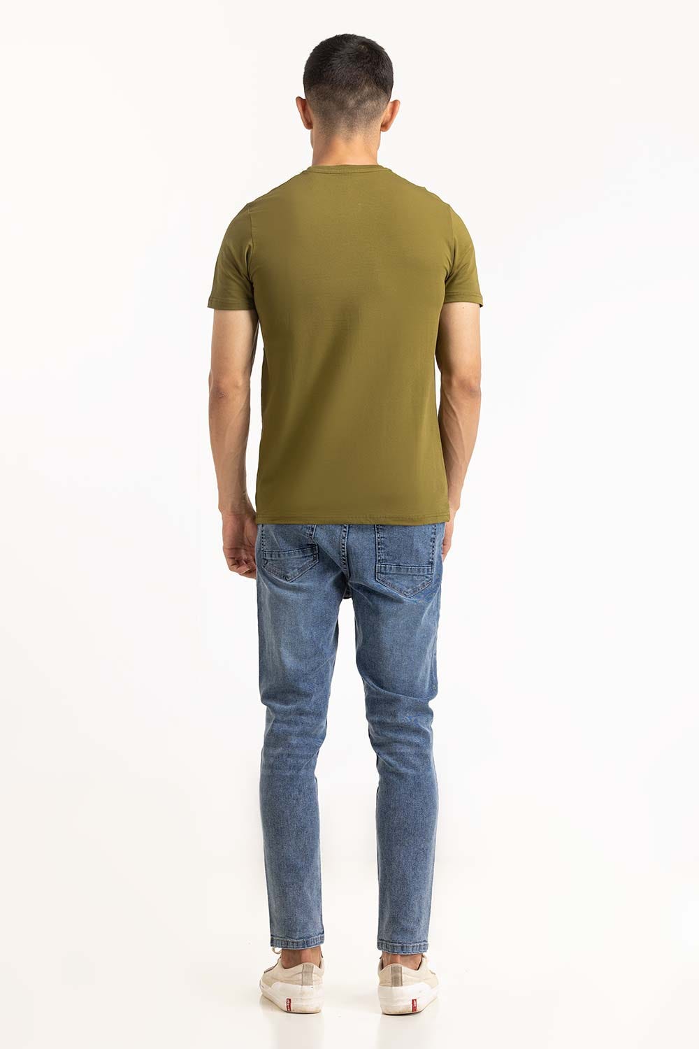 Olive Basic Tee TS-CNSJ23-200