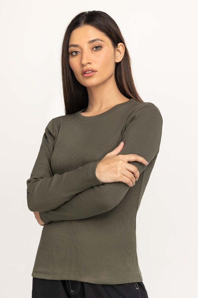 Olive Basic Top WM-KTP-WS23-220O