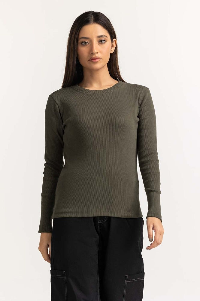 Olive Basic Top WM-KTP-WS23-220O
