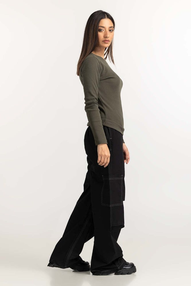 Olive Basic Top WM-KTP-WS23-220O