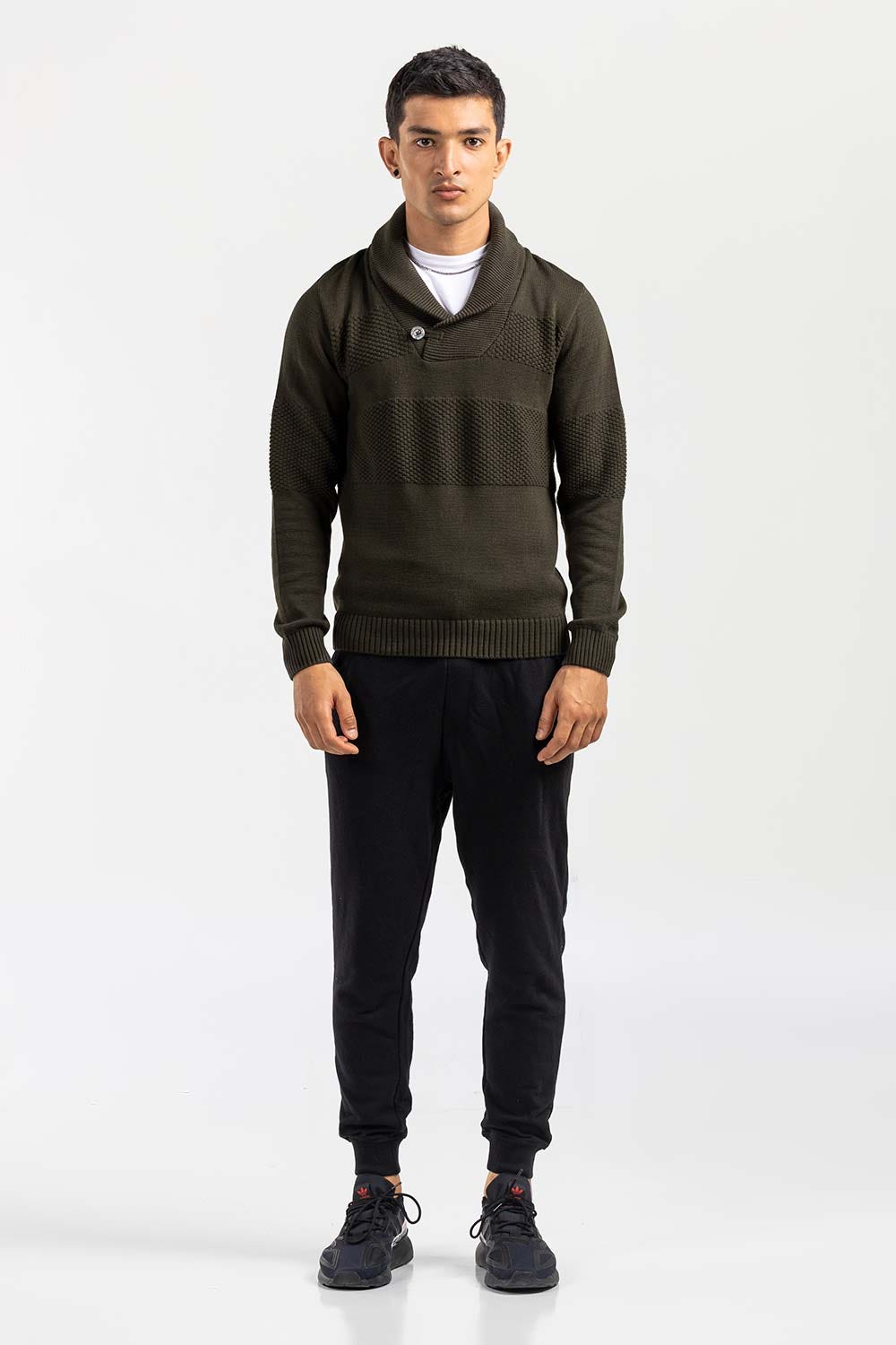 Olive Fashion Sweater FS-SWT-FD-364-01