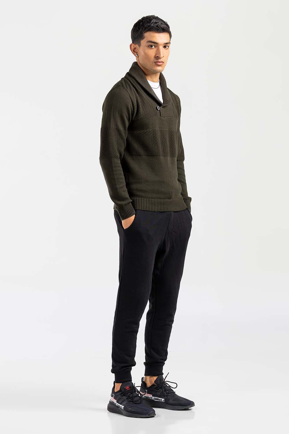 Olive Fashion Sweater FS-SWT-FD-364-01