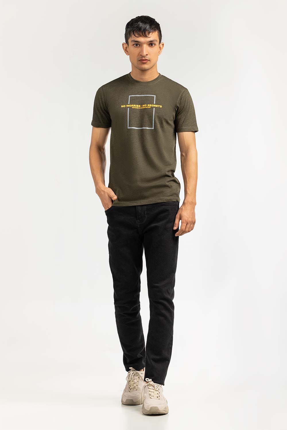 Olive Fashion  T-Shirt JGP-D323