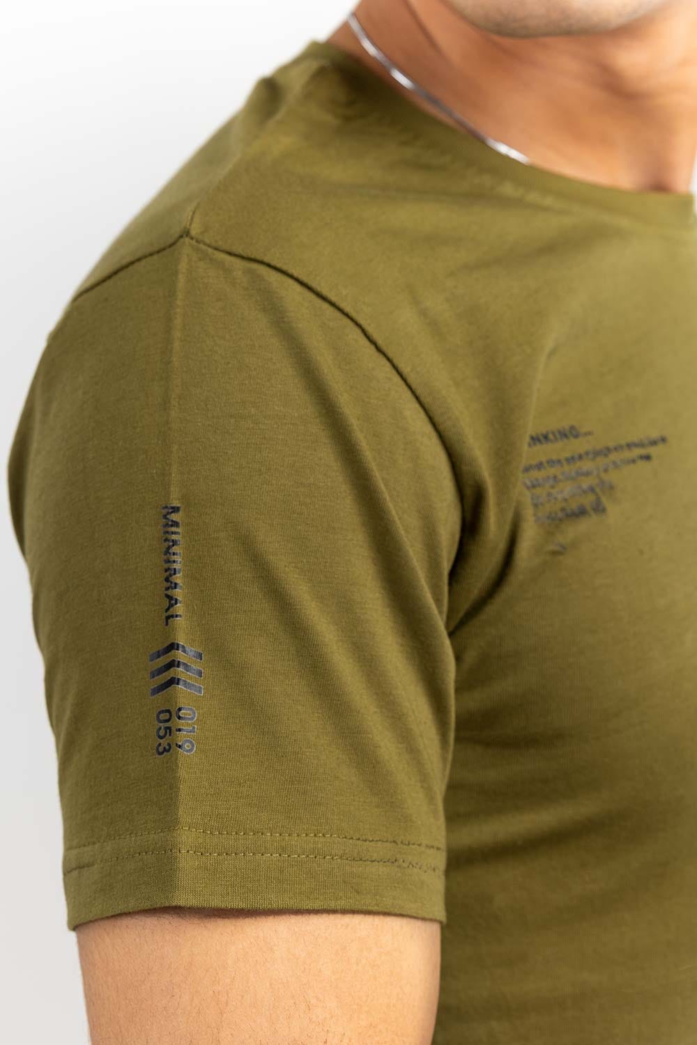 Olive Fashion Tees JGP-D294