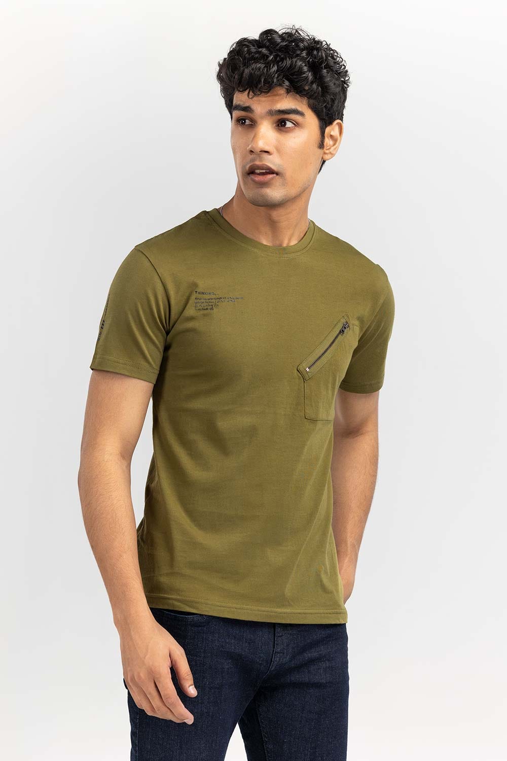 Olive Fashion Tees JGP-D294