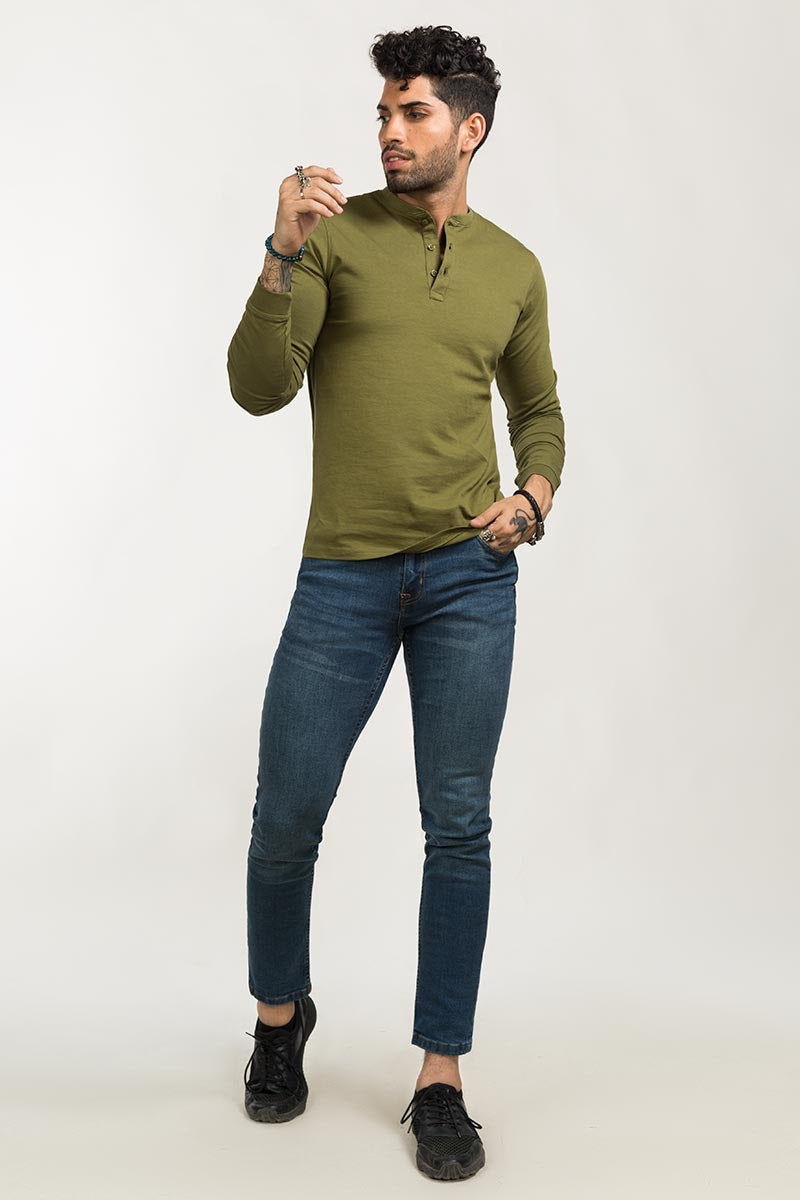 Olive Tee FS-HEN-SIG-D16-01